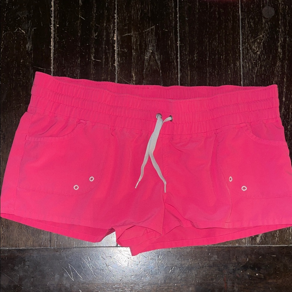 Patagonia Women's Pink Drawstring Shorts